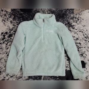 Columbia Light Green Fleece Jacket